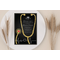 Editable Nurse Graduation Invitation Black and Gold Template